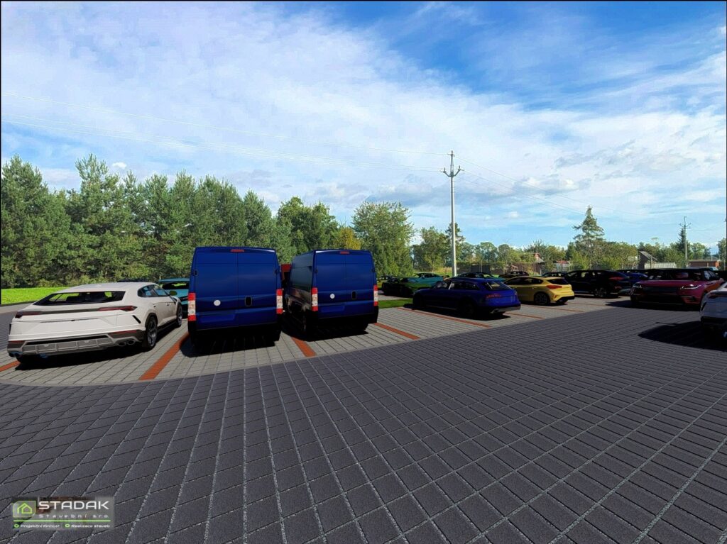 Rekonstrukce parkoviště Dolní Benešov