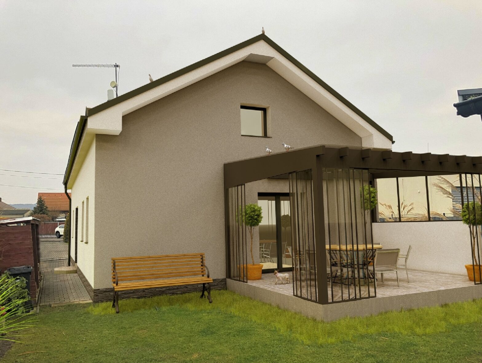 Projekt NZÚ – RD Zábřeh Dolní Benešov