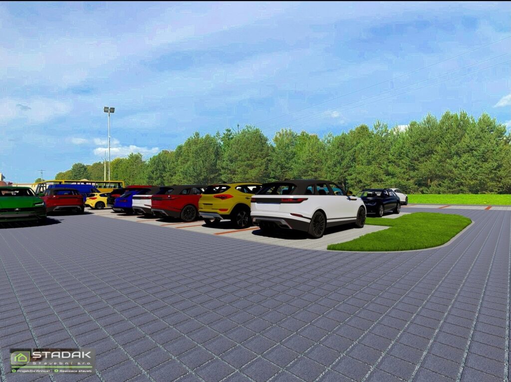 Rekonstrukce parkoviště Dolní Benešov